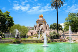 Parc de la ciutadella shooting EVJF Barcelone